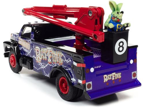 Ford Utility Bucket 1990 with Rat Fink figure 1/34