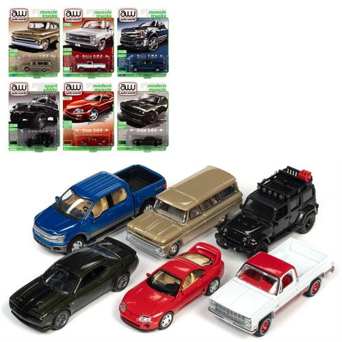 Auto World 1:64 Premium 2021 Release 3 Set B