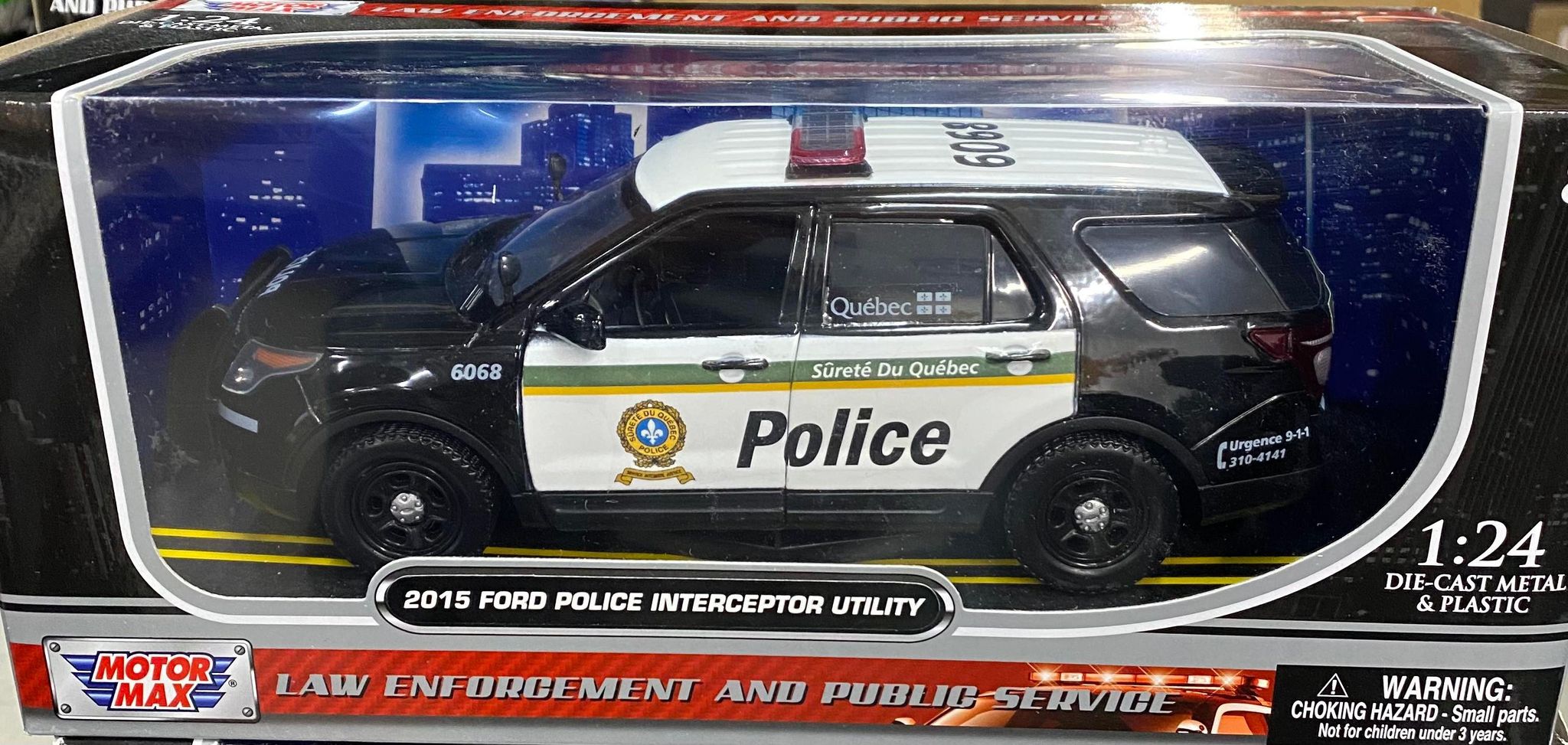 Ford Explorer Interceptor 2015 Police "Sureté du Québec - SQ"
