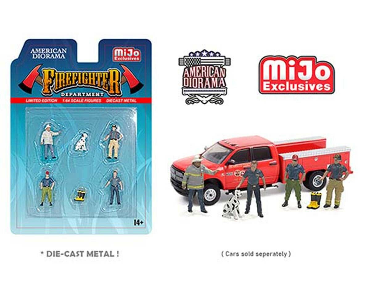 Firefighter II FIGURES 1/64 SET