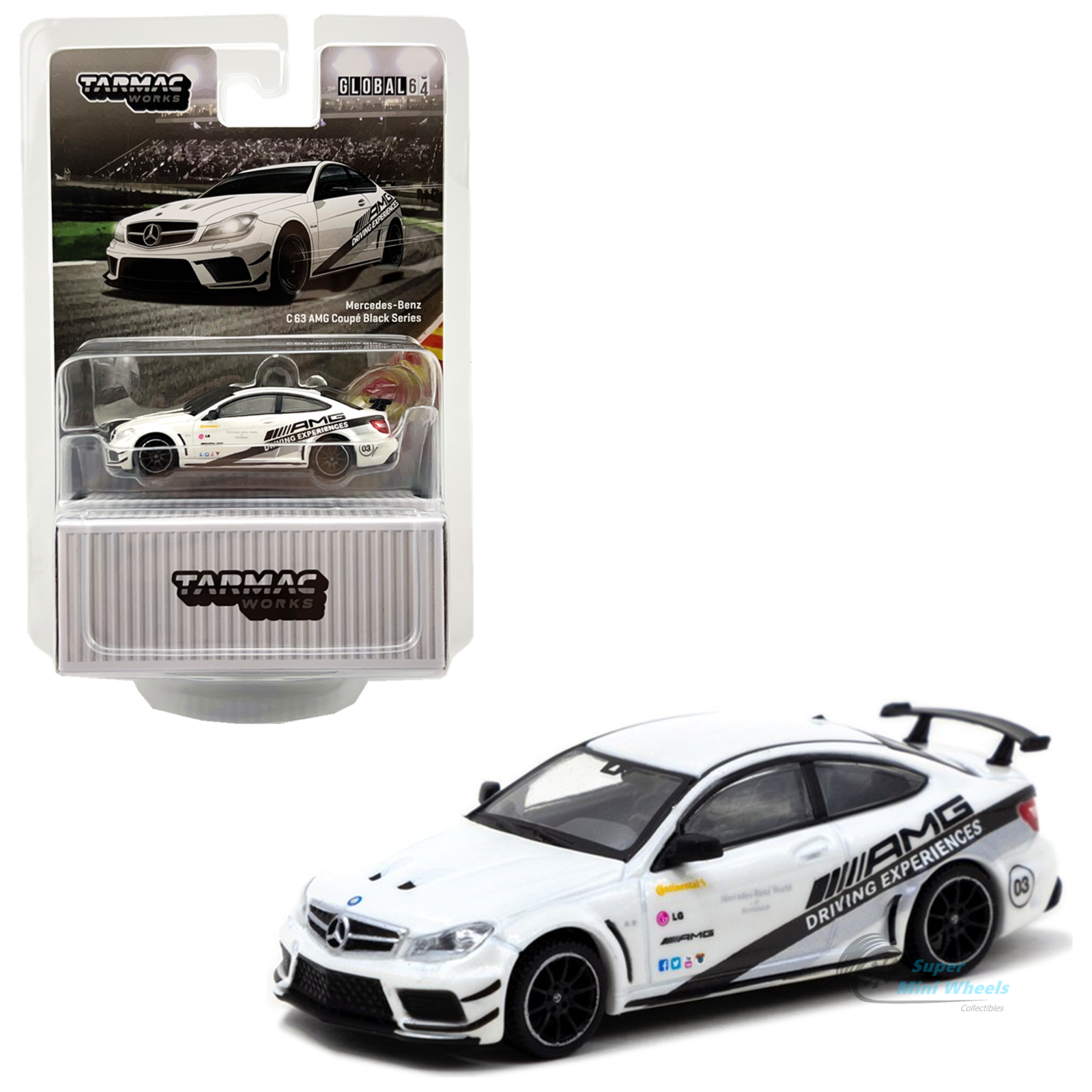 Mercedes-Benz C63 AMG Coupe Black Series-TARMAC WORKS