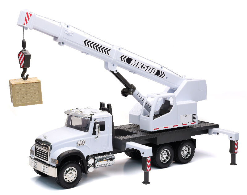 Mack Granite Mobile Crane in White