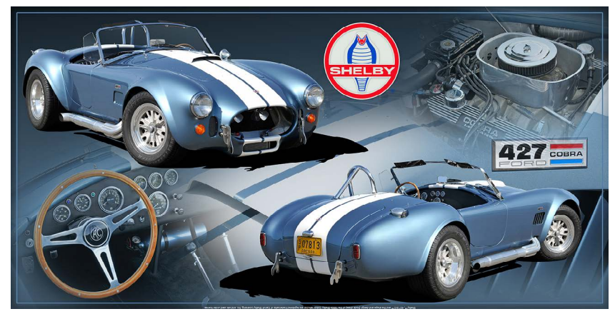 Ford Shelby Cobra 427 19"x9.5"
