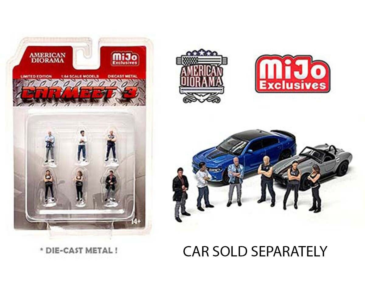 CAR MEET 3 Figure Set