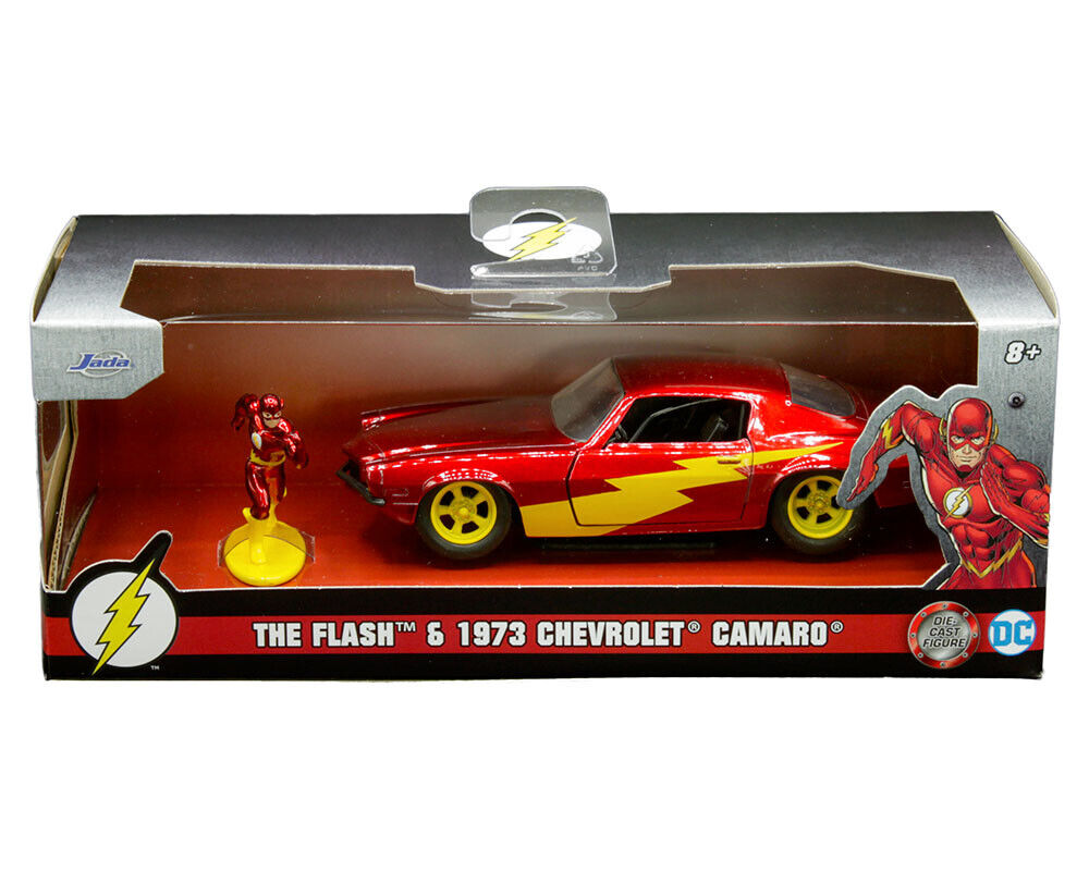1973 Chevrolet Camaro and the Flash Figure