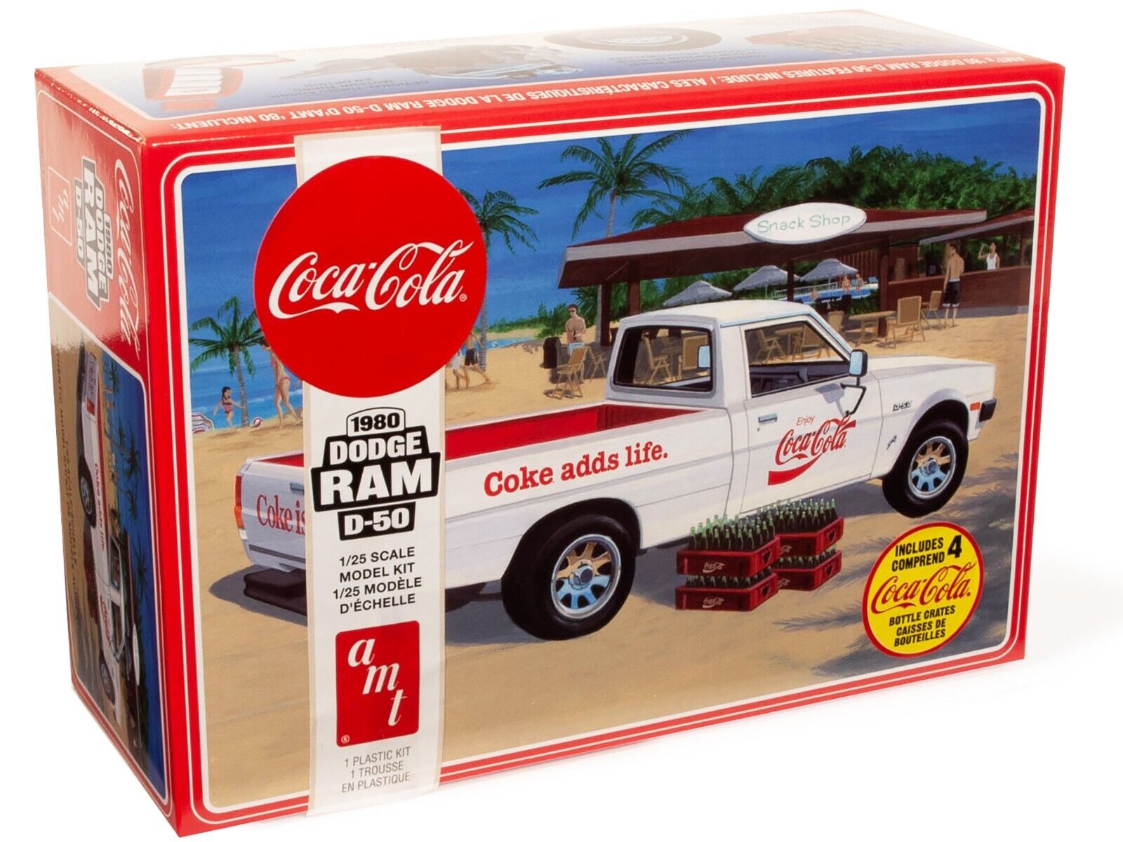 DODGE D-50 1980 with Accessories "Coca-Cola"