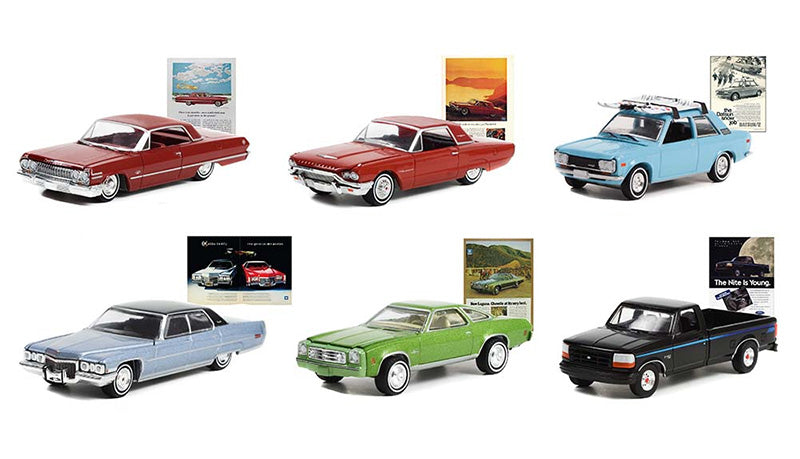 Ensemble 1/64 Vintage Ad Cars Series 7