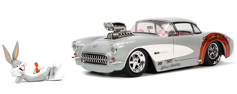1956 Chevrolet Corvette with Bugs Bunny Figure