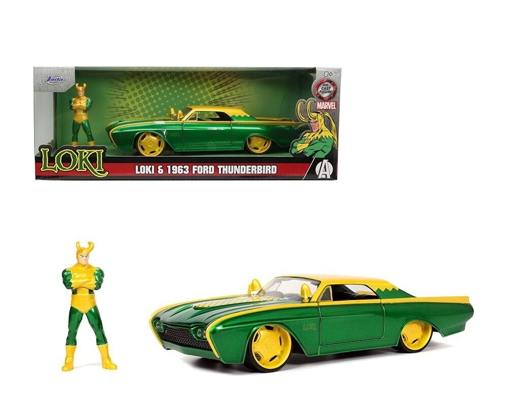 1963 Ford Thunderbird w/Loki Figure