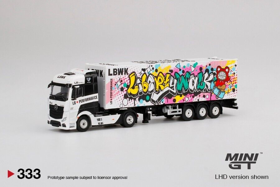 Mercedes-Benz Actros w/ 40Ft Container "LBWK Graffiti"