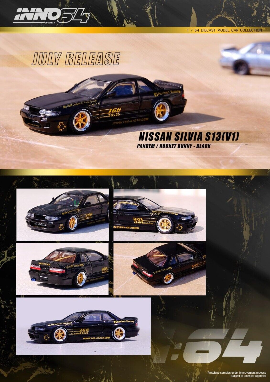 Nissan Silvia S13 V1 Pandem "Rocket Bunny"