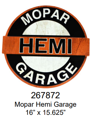 Mopar Hemi Garage ....................................... 267872-RS1