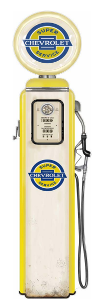 Chevrolet Vintage Pump 15"x60"