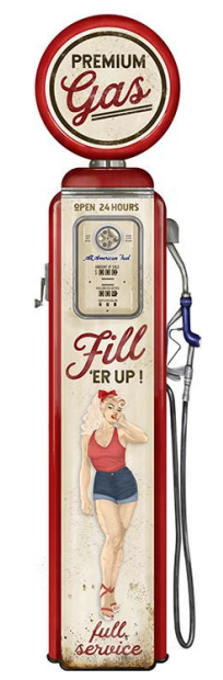 PinUp Vintage Pump 15"x60"