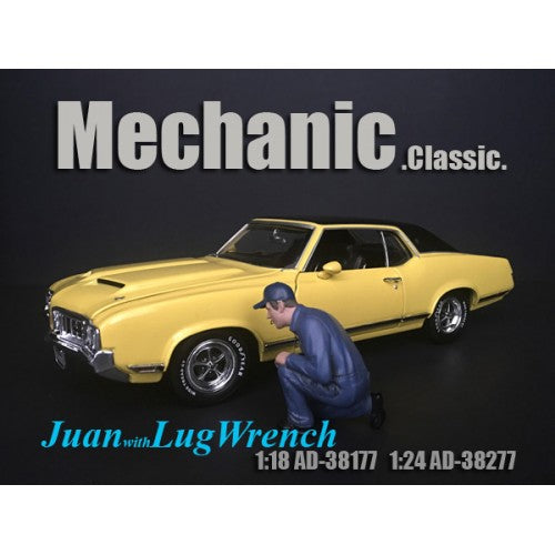 Mechanic Classic - Juan with Lug Wrench Figure