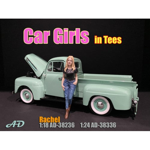 Figurine Car Girl in Tee - Rachel