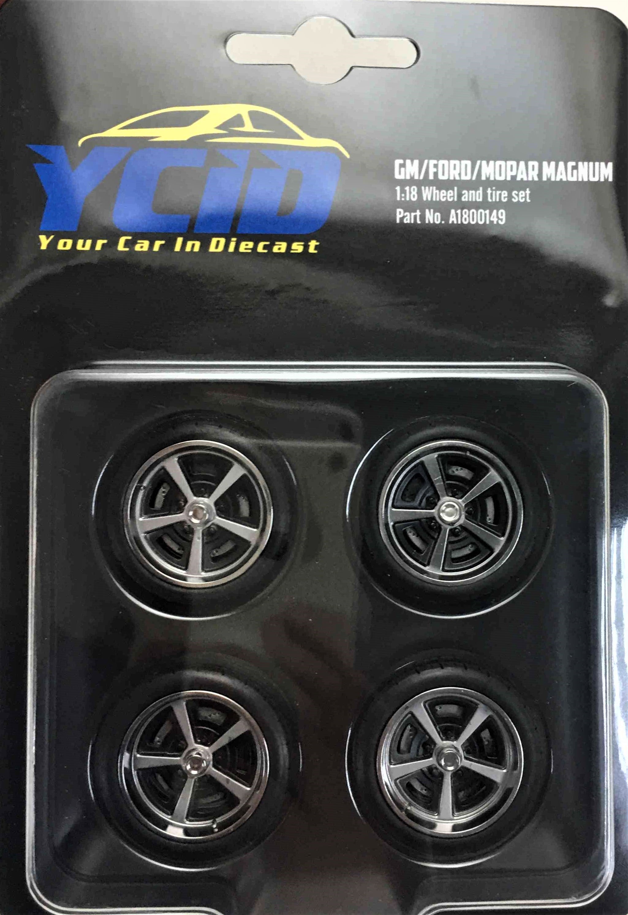 Wheels and Tire set "GM/Ford/Mopar Magnum"