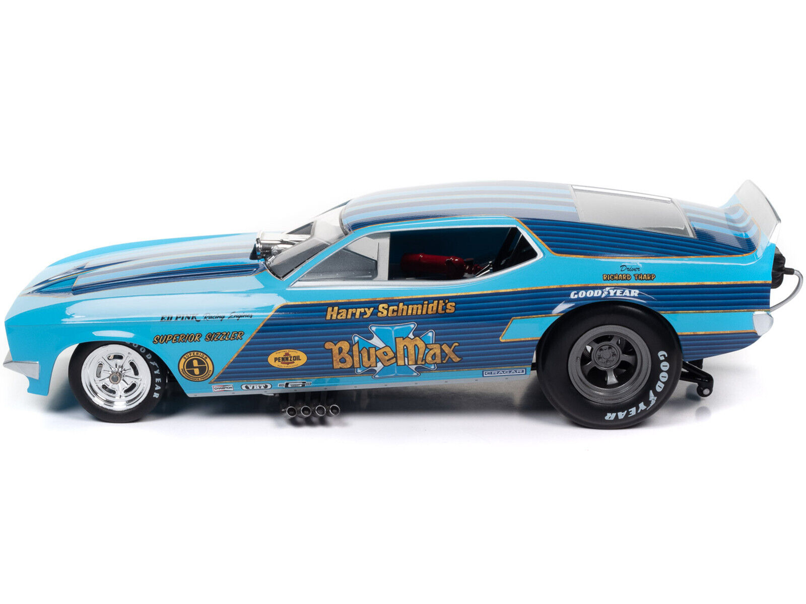 1973 FORD MUSTANG FUNNY CAR "BLUE MAX"