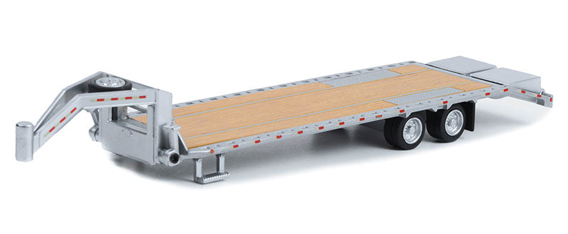 Gooseneck Trailer in Primer Gray remorque