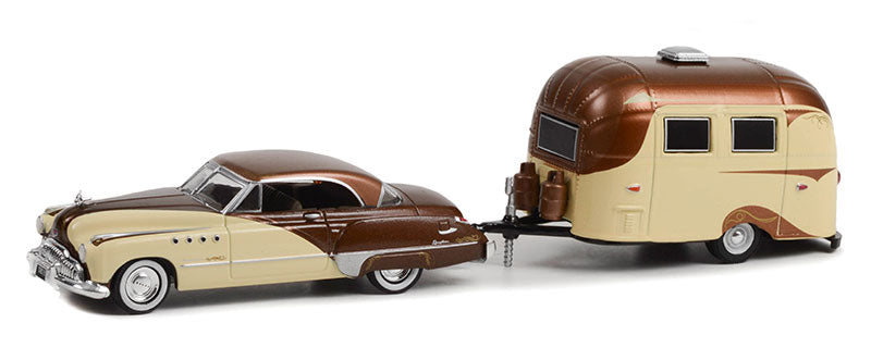 1949 Buick Roadmaster Hardtop with Airstream 16’ Bambi "Hitch & Tow Series 26"