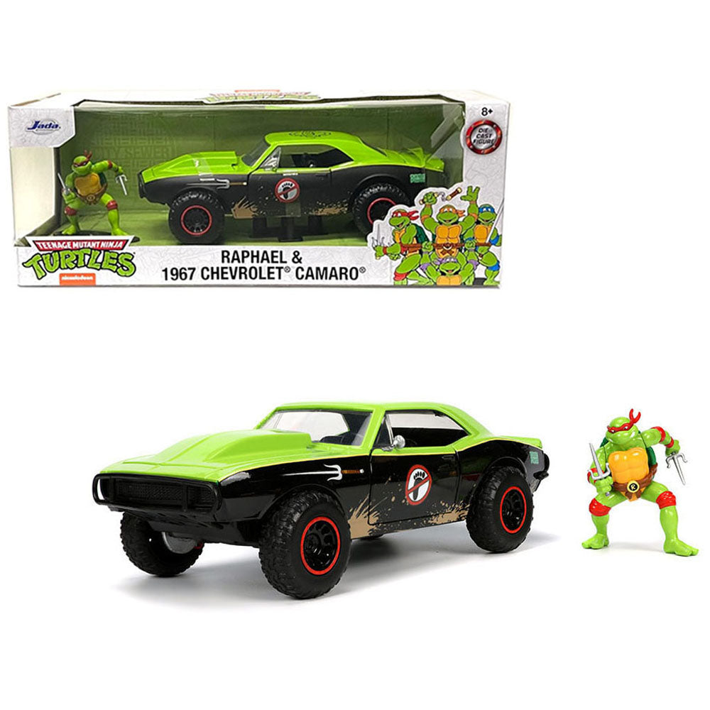 1967 Chevrolet Camaro Off Road 4×4 Ninja Turtles with Raphael Figure