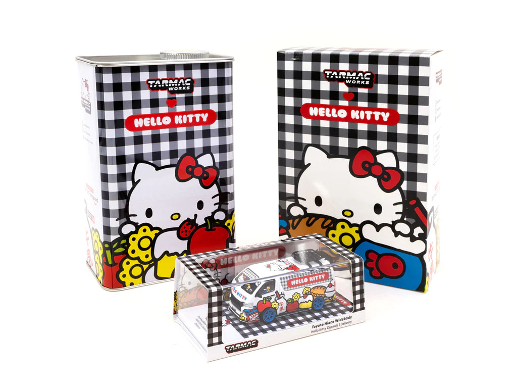 Toyota Hiace Widebody Tarmac Works x Hello Kitty Capsule Delivery Van