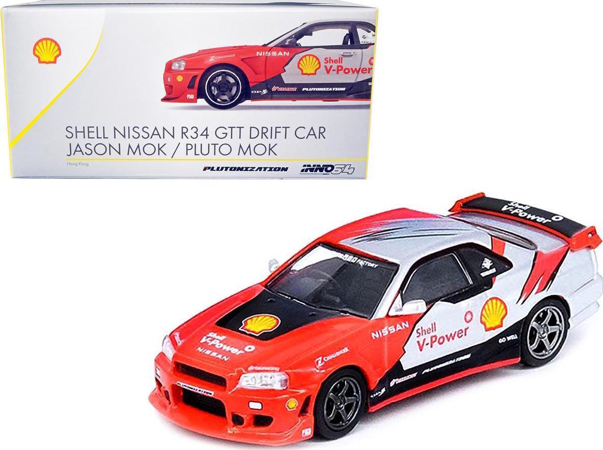 Nissan Skyline R34 GTR Drift Car Jason Mok - Pluto "Shell"
