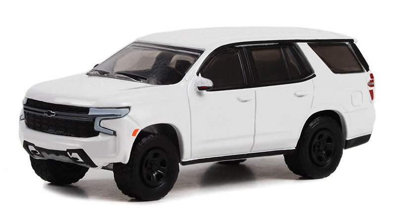 Police - 2022 Chevrolet Tahoe Police Pursuit Vehicle (PPV) in White (WITHOUT LIGHT AND PUSH BAR)