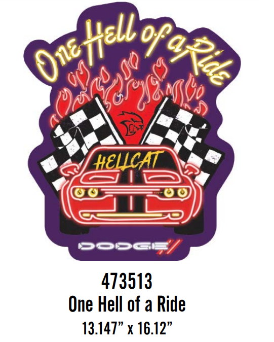 Dodge Hellcat "Plaques" 3D effects
