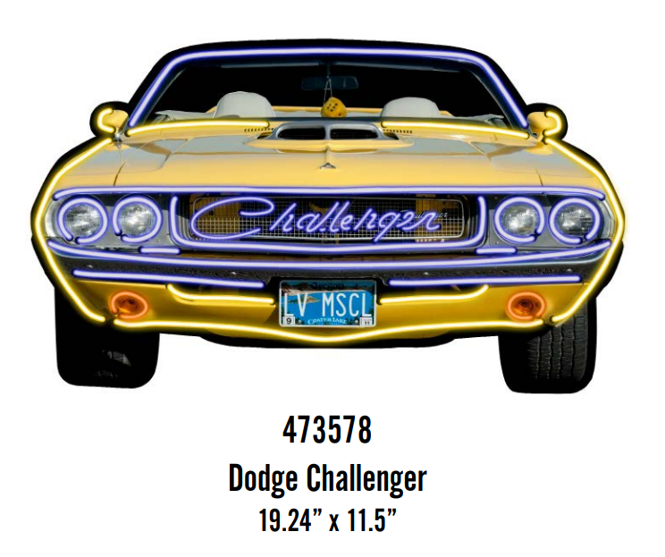 Cadre "plaqué" CHALLENGER effets 3D