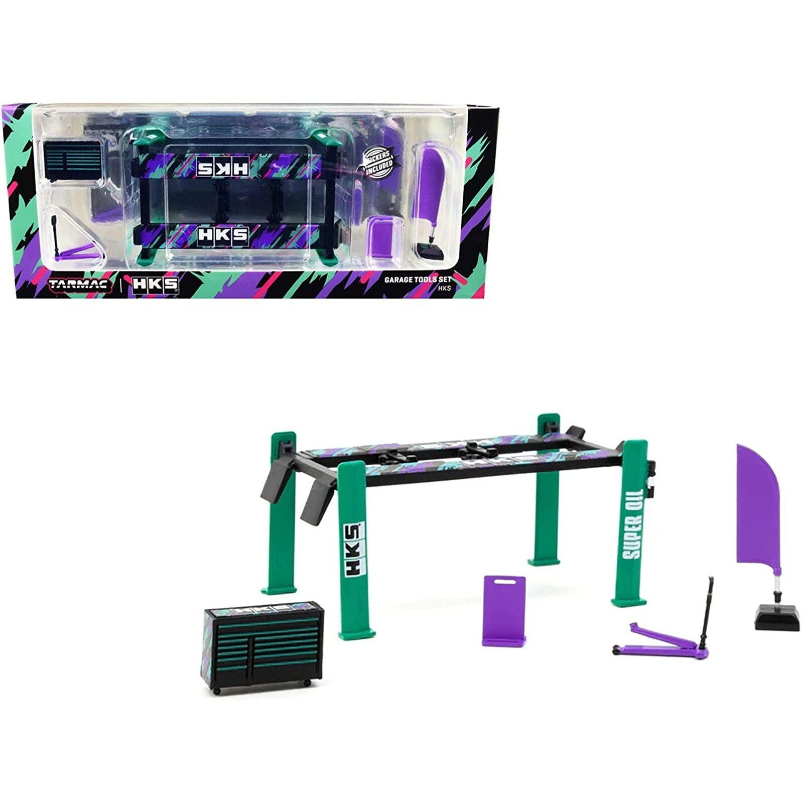 1:64 HKS Garage Tool Set by Tarmac Works