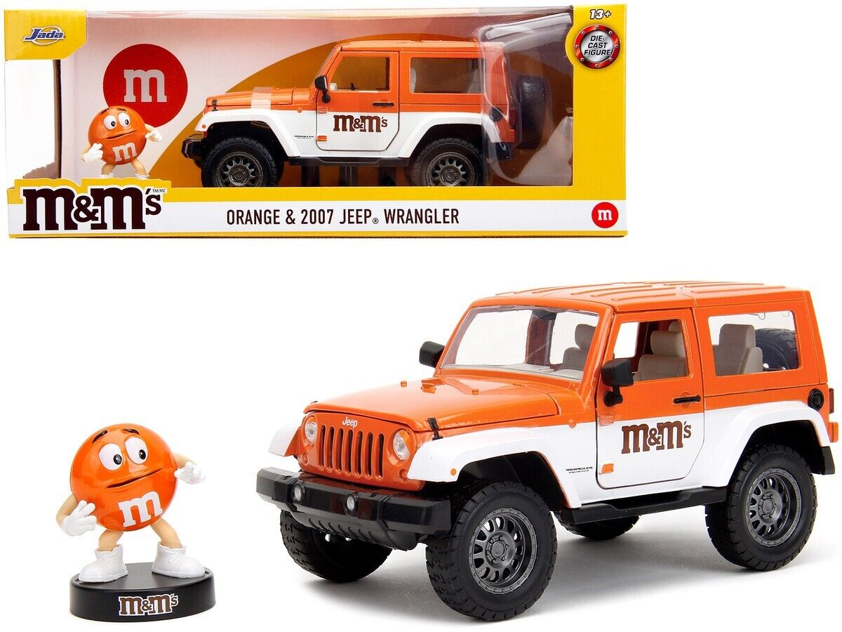 2007 JEEP WRANGLER & ORANGER M&M FIGURE