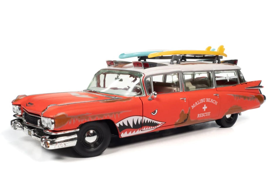 Cadillac Eldorado 1959 Ambulance "Surf Shark - Malibu Beach"