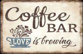 COFFEE BAR LOVE IS BREWING