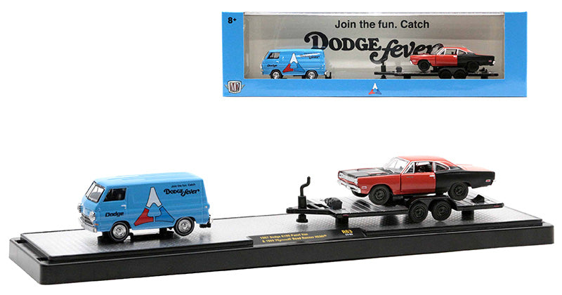 1967 Dodge A100 Panel Van and 1969 Plymouth Road Runner HEMI