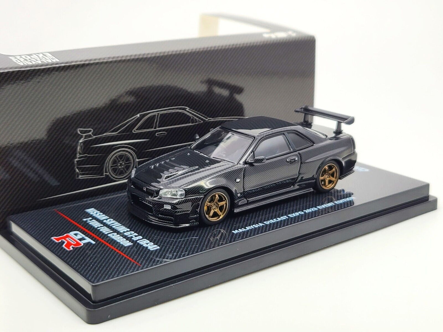 Nissan Skyline GT-R R34 Z-Tune Full Carbon Fiber "Malaysia Expo Event" *VOIR NOTE