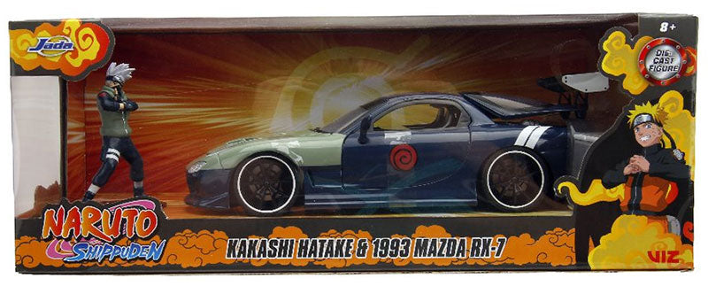 1993 Mazda Rx-7 with Kakashi Figure - Naruto Shippuden