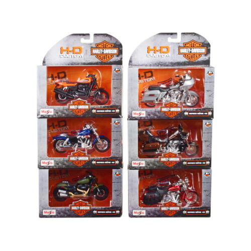 Harley-Davidson Motorcycles 6 piece Set Series 42