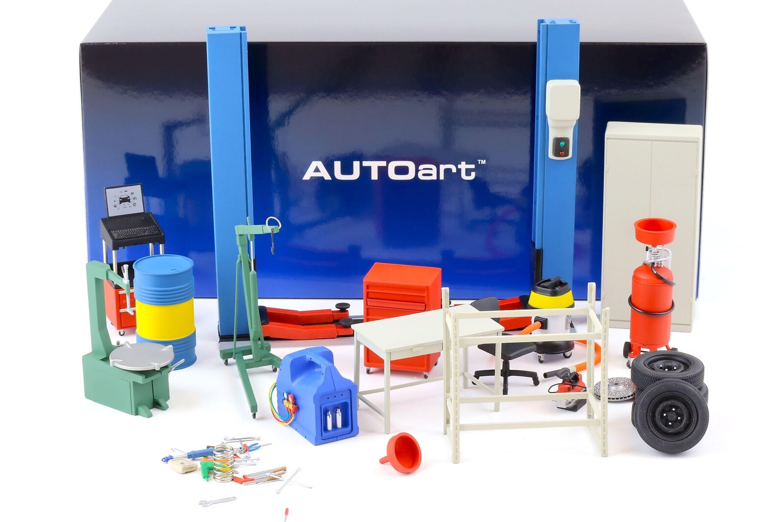 AUTOart Workshop Garage Kit Set Version 2 Accessory Diorama
