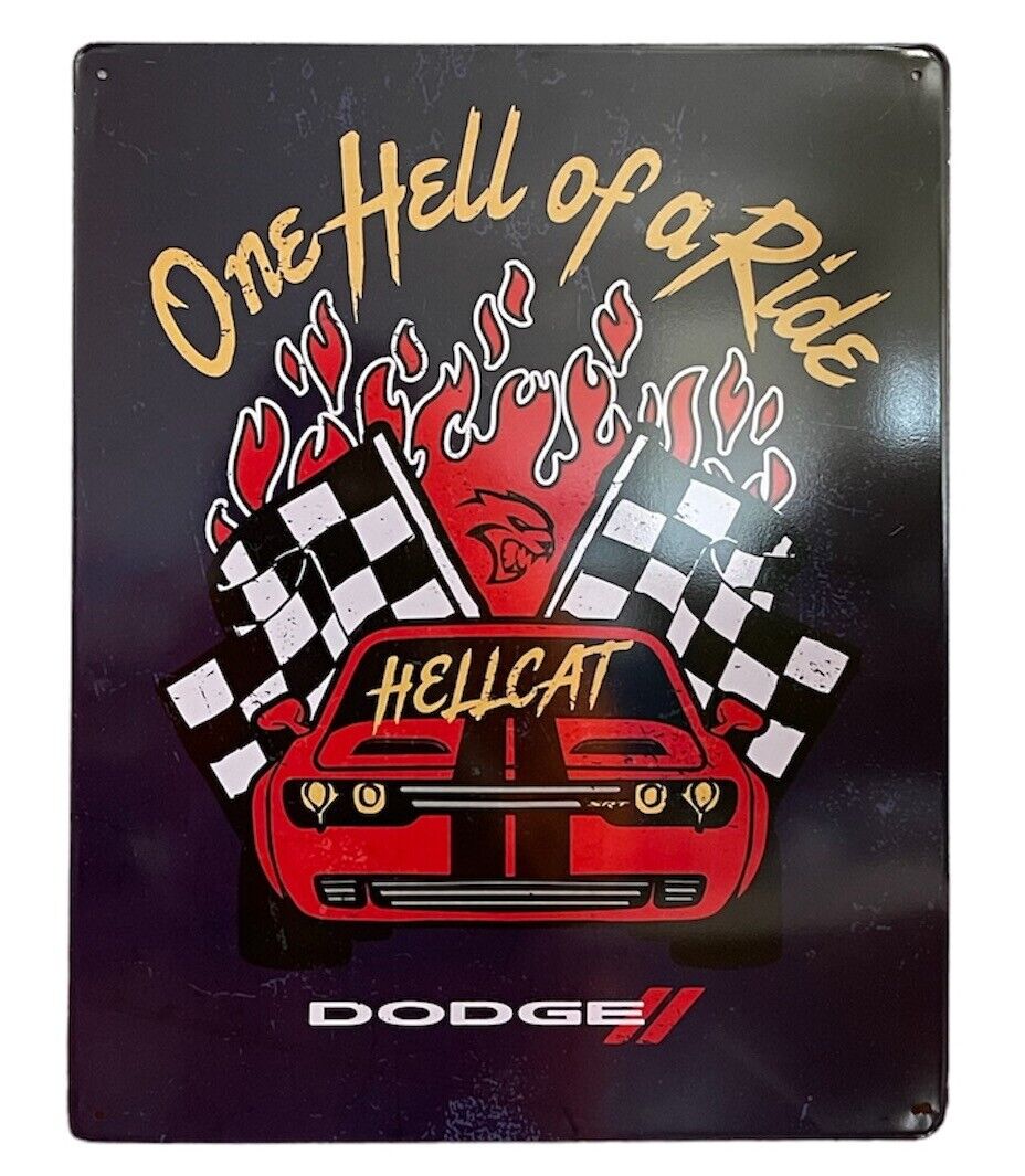 ONE HELL OF A RIDE DODGE HELLCAT