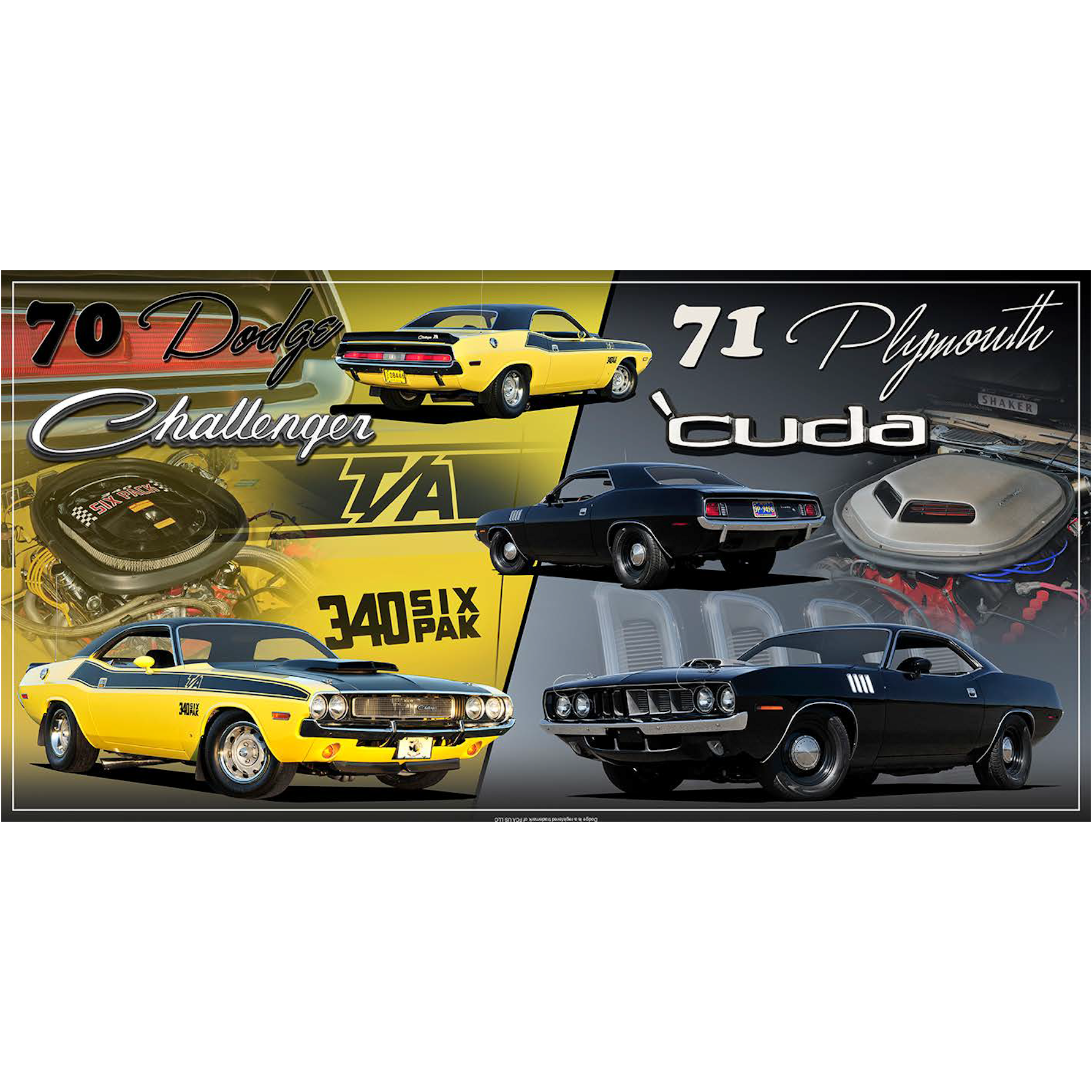 DODGE 70 CUDA 71