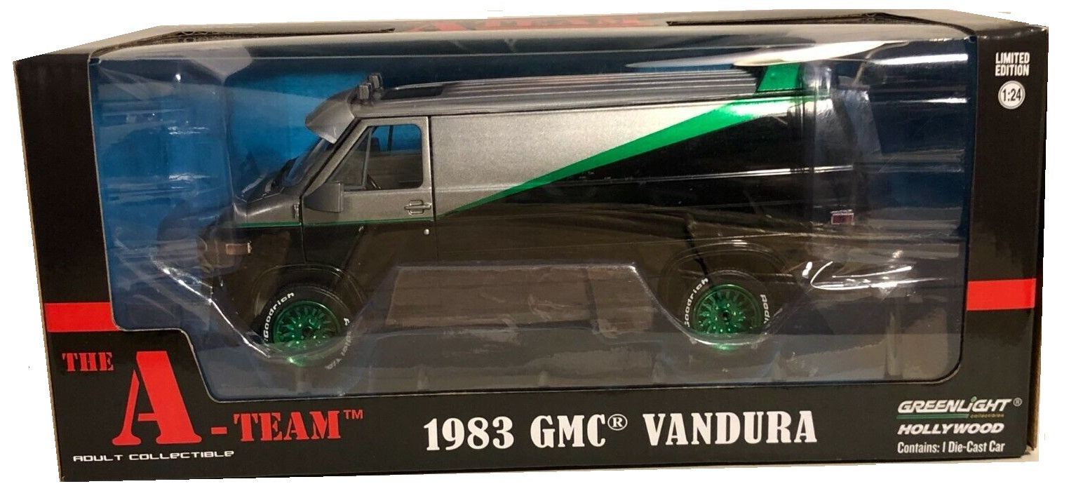 GMC Vandura 1983 "The A-Team" GREEN MACHINE Chase car