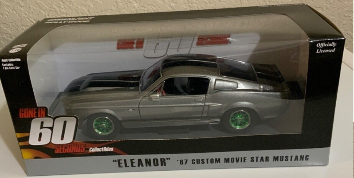 FORD MUSTANG 1967 "ELEANOR" Gone in 60 seconds GREEN MACHINE Chase car