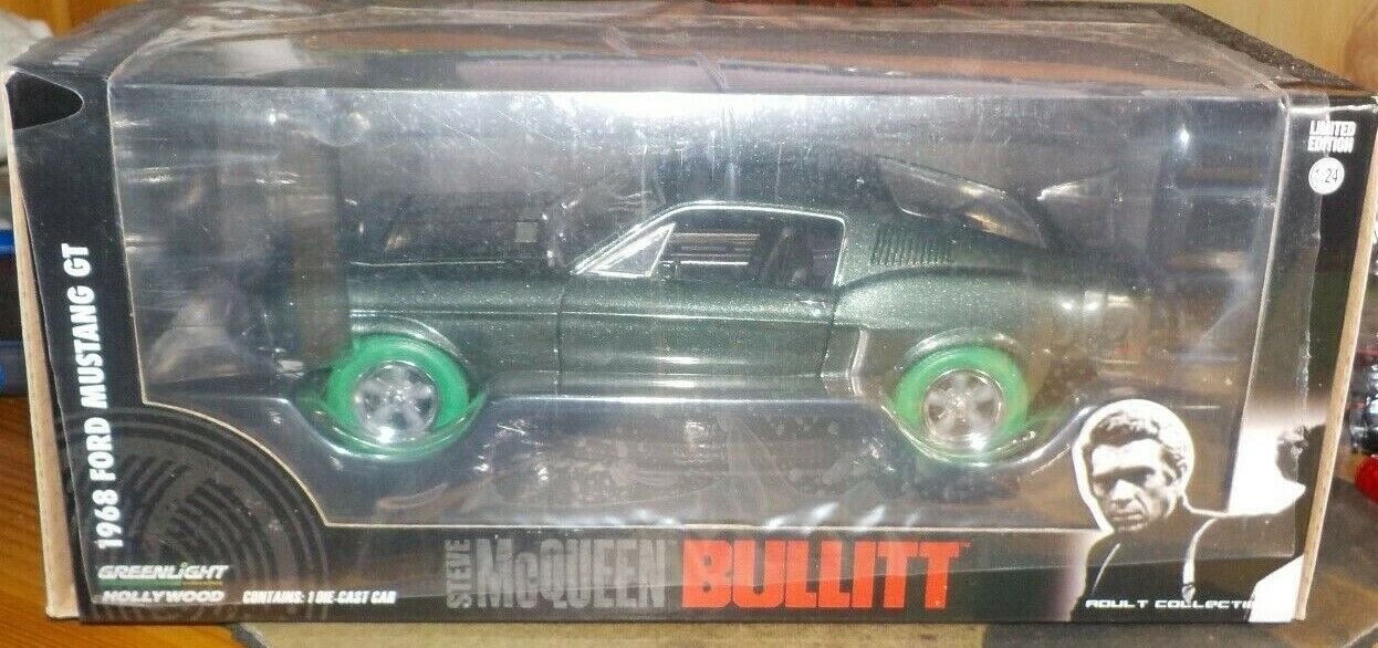 Ford Mustang GT Fastback 1968 "Bullitt" GREEN MACHINE Chase car