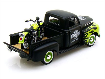 Ford F-1 Pickup 1948 & Harley- Davidson FL Panhead 1948