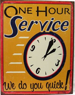 One Hour Service