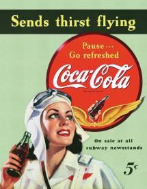 Sends Thirst Flying - Pause... Go refreshed Coca-Cola