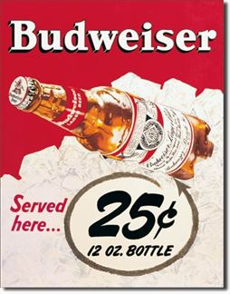 Budweiser - 25 Cent