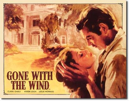 Gone with the wind Gable-Leigh-Howard