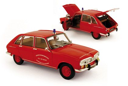 Renault 16 1968 "Pompier Pont Du Chateau"